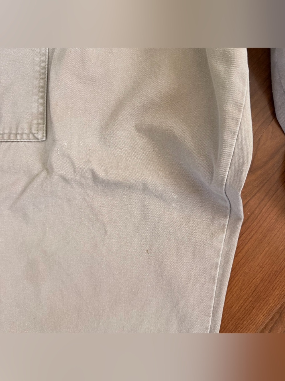 Vintage Polo Jeans Co. Ralph Lauren Y2K Baggy Khaki Cargo Pants 36x32 Cotton - Picture 5 of 11